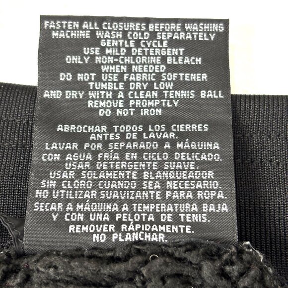 Aventure Faux Wrap Down Feather Puff Fleece Lined Ski Mini Skirt Size XL - Picture 8 of 10